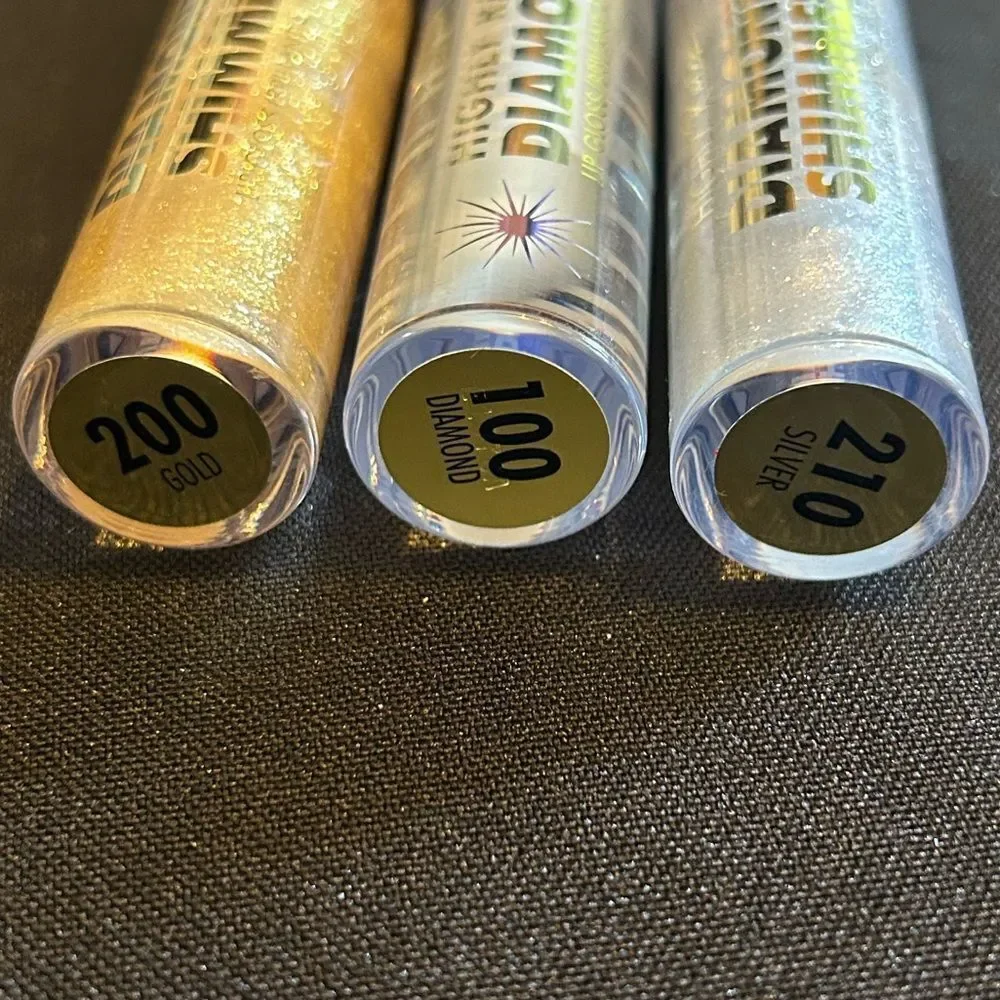 🦋 Milani Diamond Shimmer Lip Gloss 100 Diamond